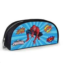 Пенал шкільний з принтом Людина-павук 23х10х8 см дитячий для дівчинки, хлопчика (3970)