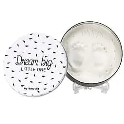 Магическая коробочка Baby Art Отпечаток, круглая, бело-черная (3601091080)