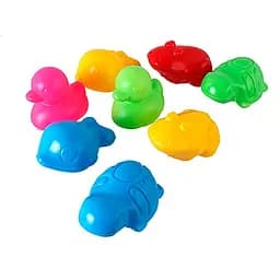 Игрушки для купания №2, 8 шт. в сетке, Бамсик, 20x16 см