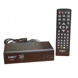 Цифровой эфирный приемник с экраном, тюнер DVB-T2 UKC T2-0968