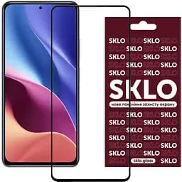 Захисне скло SKLO 3D для Xiaomi Redmi 10 / Note 10 5G / Poco M3 Pro Чорний