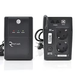 ИБП Ritar RTP650L-U (390W), 1x12V7Ah - мініатюра 1