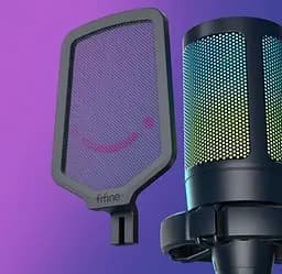 Микрофон конденсаторный Fifine A6V-B Ampli Game RGB USB Black - мініатюра 15
