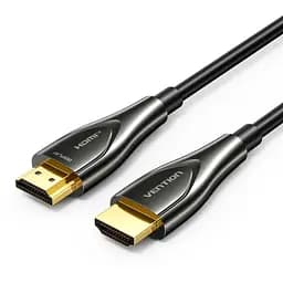 Кабель мультимедийный HDMI M to HDMI M 30.0m 4K fiber optic black Vention (ALSBT)