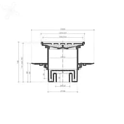 Душовий трап Pestan Confluo Plate Vertical 2в1 15х15 см 30412 - мініатюра 6