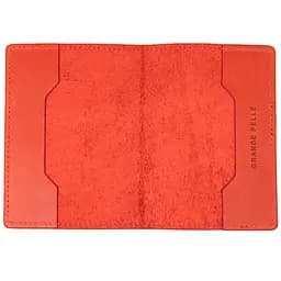 Жіноча шкіряна обкладинка на паспорт GRANDE PELLE 10х13,5х1 см acs0018499 - мініатюра 3