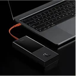Портативна батарея Baseus Elf Digital Display 65W 20000mAh PPJL000001 чорна - мініатюра 6