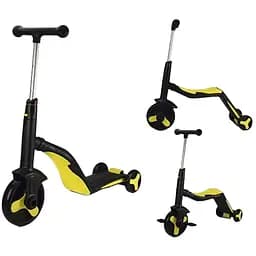 Детский самокат-трансформер Bambi Разноцветный 000200704