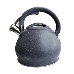 Чайник со свистком Edenberg EB-1976 с мраморным покрытием 3,5л серый