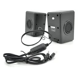 Комп'ютерні колонки Kisonli T013 Black - мініатюра 2