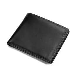 Класичне чорне шкіряне портмоне Tiding Bag M39-1023-3A
