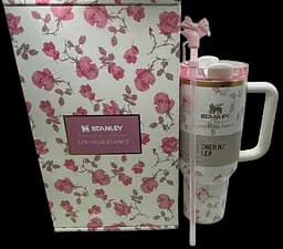 Термокухоль Stanley Quencher H2.0 Tumbler з неіржавкої сталі 1,18 л Vintage Rose KT6007856