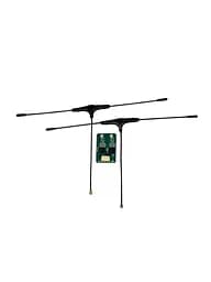 Приймач Difly Nano RX ELRS 915 з двома антенами True diversity від українського виробника