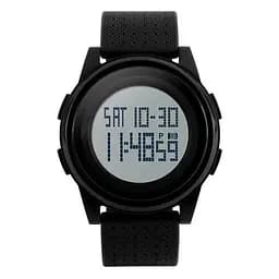 Наручний годинник Skmei 1206 Black - White (12370)