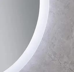 Дзеркало Mixxus Plain MC10-60 (годинник, LED-підсвічування, антизапотівання) (MI6013) - мініатюра 3
