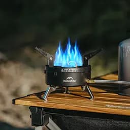 Трьохконфорковий газовий пальник Naturehike CNK2450CF019 - мініатюра 5