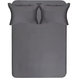 Комплект постільної білизни Lotus Home Brista сатин 210ТС 180х200 см євро антрацит (svt-2000022343527)