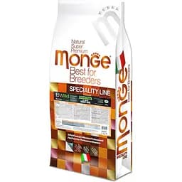 Сухий корм Monge Dog Wild Low Grain, для дорослих собак, лосось, 15 кг