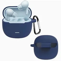Чохол-накладка DK для Xiaomi Redmi Buds 6 Lite Silicone Candy Friendly з карабіном (dark blue)
