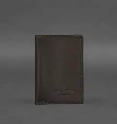 Кожаная обложка для водительского удостоверения, ID и пластиковых карт 2.2 коричневая