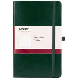 Блокнот Axent Partner Lux 125х195 мм 96 листов в клетку Зеленый (8202-04-A)