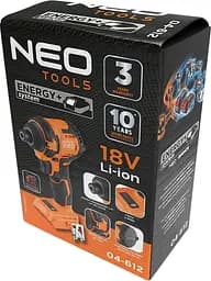 Гайковерт ударний Neo Tools Energy+ 18В безщітковий 3600 об/хв 300 Нм 1/4" 4 швидкості 0.85 кг без АКБ та ЗП - мініатюра 9