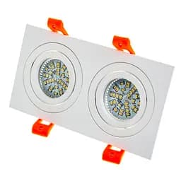 Світильник врізний поворотний Brille HDL-DT 109/2 MR16 WH 36-250