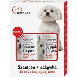 Набір Over Zoo Шампунь + Кондиціонер для собак з білою та світлою шерстю 240 мл