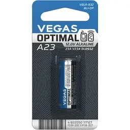 Первичный элемент питания Vegas Optimal A23 alkaline 1 шт. (V8LR-932BL1-OP)