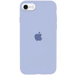 Чохол Epik Silicone Case Full Protective AA для Apple iPhone SE 2020/7/8 4.7 Блакитний/Lilac Blue