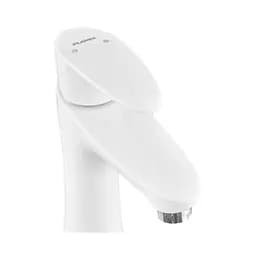 Змішувач для умивальника Plamix Cezar-001 white PM0732, Білий - мініатюра 3