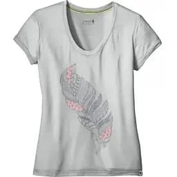 Футболка Smart Wool Wm's Merino 150 Feather Tee Pebble Grey XS (1033-SW 17263.083-XS)