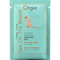 Лубрикант Orgie коктейль Секс на пляже на водной основе съедобный 2 мл