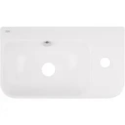 Умивальник Qtap Tern 450x250x158 White QT1711H02LW, Білий