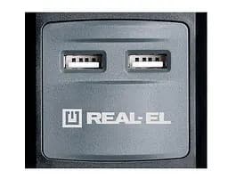 Фільтр живлення REAL-EL RS-3 USB Charge  (EL122500001) - мініатюра 2