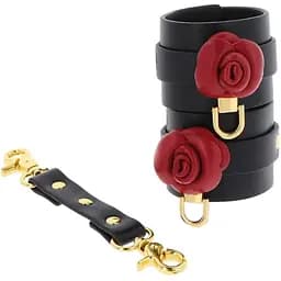 Наручники Taboom Wild Roses Wrist Cuffs черный