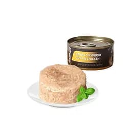 Консервы AnimAll для собак, утка с курицей, 85 г