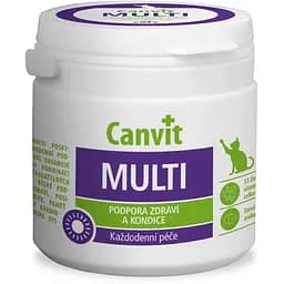 Canvit MULTI cats 100 г (100 табл.) - мультивітамінна добавка для котів