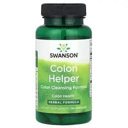 Трав’яний комплекс для кишківника Swanson Colon Helper, 60 капсул