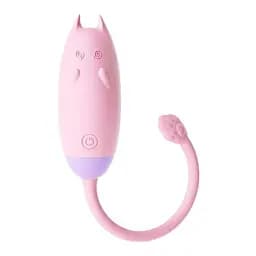Клиторальный вибратор кошечка Lilo "We Love QiQi" USB (без Д/К) розовый