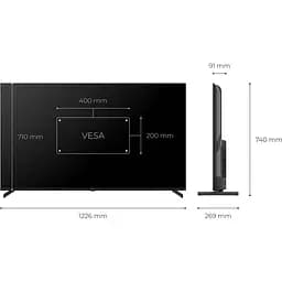 Телевізор Kivi U720QB 55'' QLED 4K Ultra HD [55U720QB] [144535] - мініатюра 4