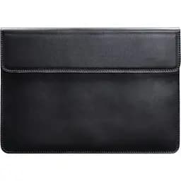 Шкіряний чохол-конверт BlankNote на магнітах для MacBook 14 Темно-синій