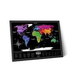 Скретч карта світу 1DEA.me Travel Map Black World (13007) - мініатюра 6