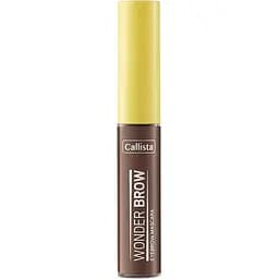 Callista Туш для брів Callista Wonder Brow Eyebrow Mascara відтінок 03 Dark Brown 4.5 мл