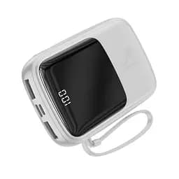 Зовнішній акб Baseus Qpow Digital Display (With Type-C Cable) 20000mAh PPQD-I02 білий - мініатюра 2