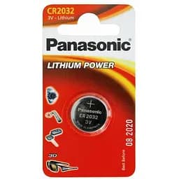 Батарейка Panasonic CR 2032 Lithium x 1 (CR-2032EL/1B)