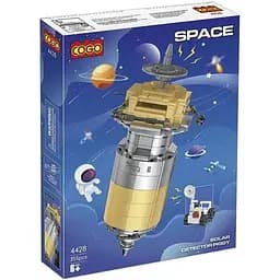 Конструктор Cogo Космічна подорож Сонячний детектор 4428 Різнокольоровий