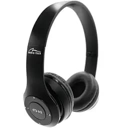 Гарнітура Media-Tech EPSILION BT MT3591 FM/ MP3, Bluetooth+3,5мм, Black - мініатюра 6