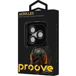 Захисне скло на камеру Proove Achilles для Apple iPhone 17 Pro/17 Pro Max Black (CPPAIP17PM01) [156968] - мініатюра 2
