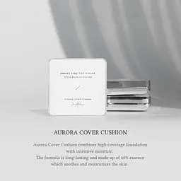Кушон тональний №23 Dr. Althea Aurora Cover Cushion SPF 50+, PA +++, 15 гр х 2 шт. - мініатюра 3